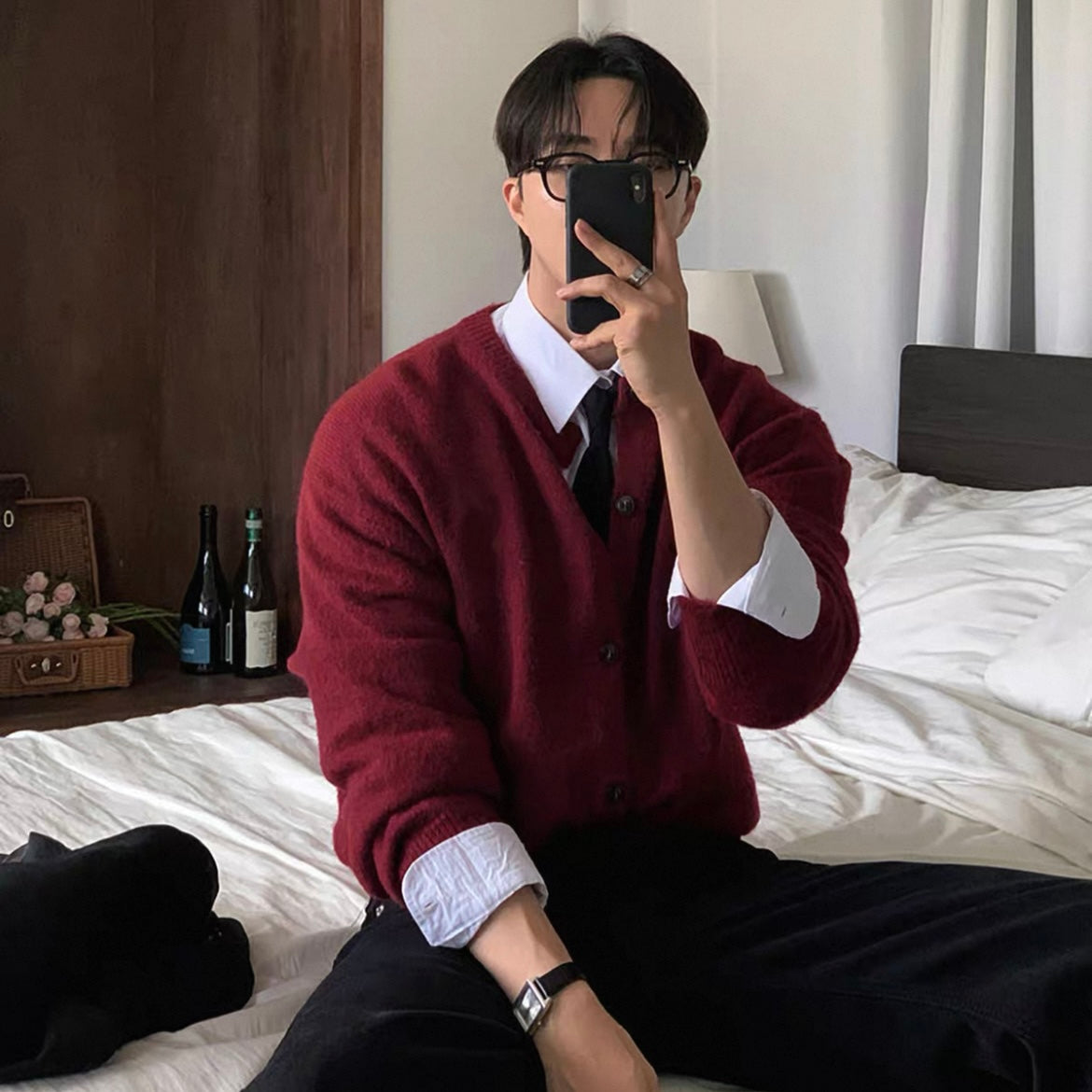 Retro Mohair Cardigan