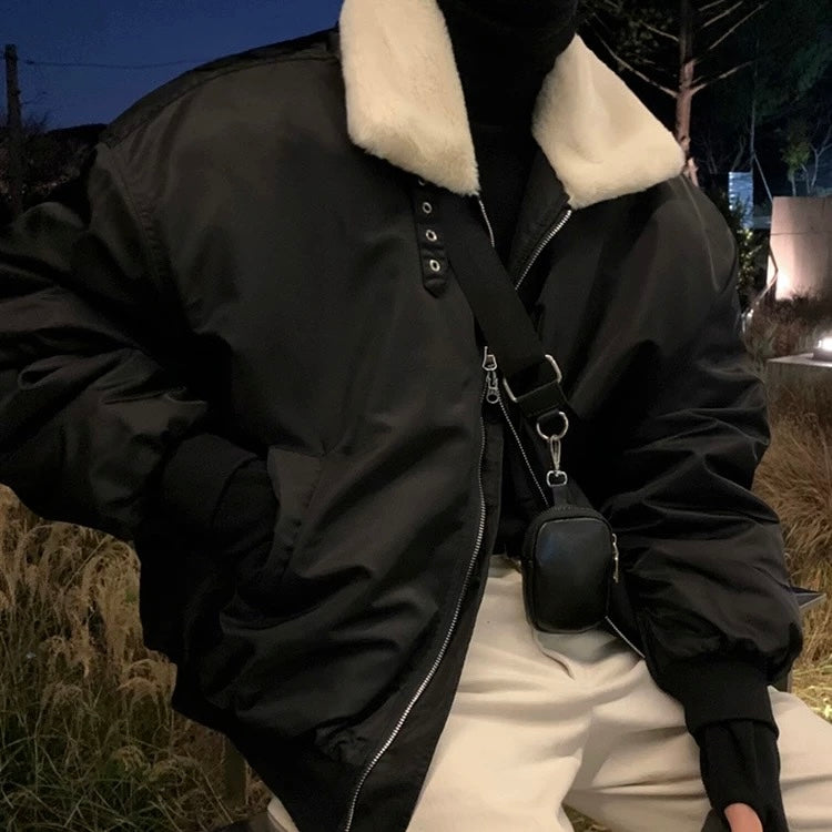 Lambswool Oversized Jacket