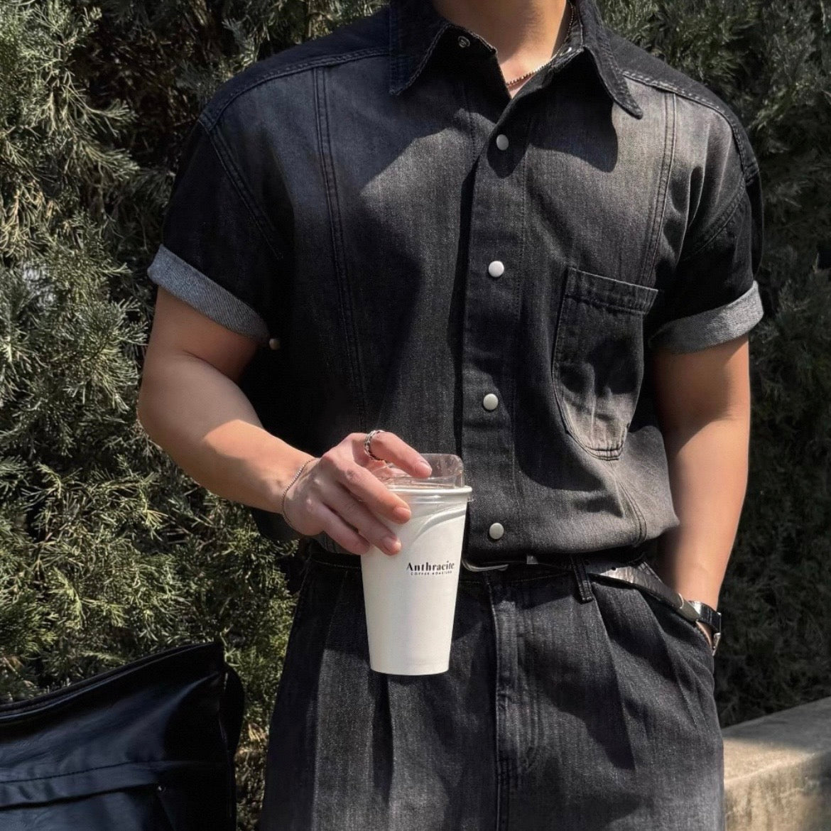 Vintage Washed Denim Shirt