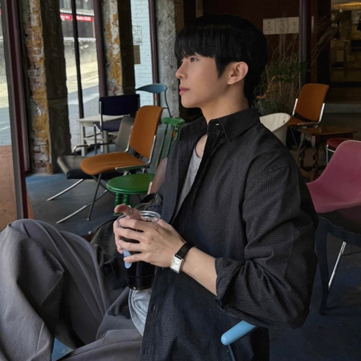 Casual Loose Long-Sleeve Shirt