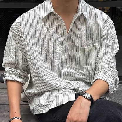 Seersucker Stripe Shirt