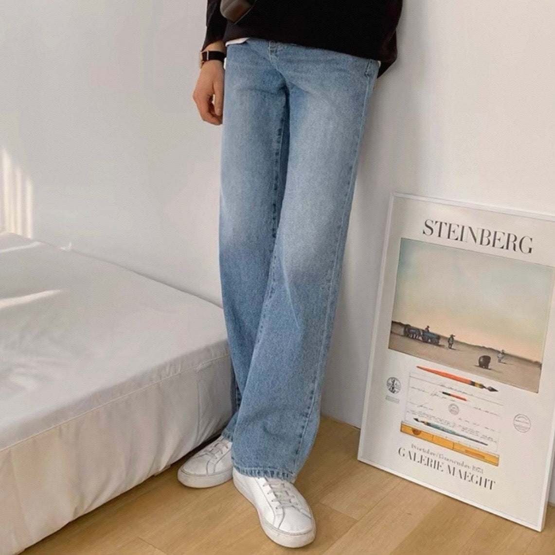 Soft Fade Straight Denim