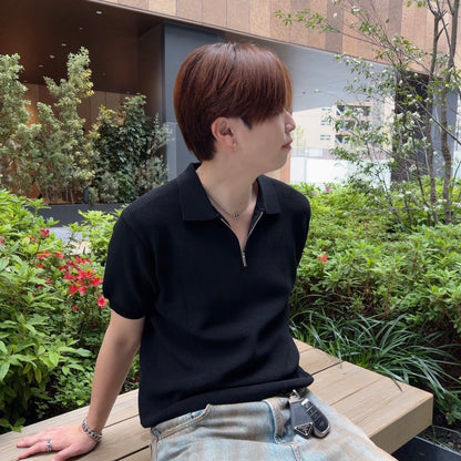 Breezy Knit Short-Sleeve Shirt