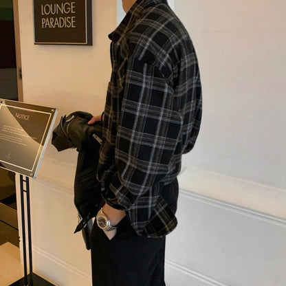 Plaid Long Sleeve Shirt