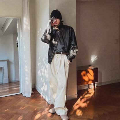 Winter Wide-Legged Commuter Pants