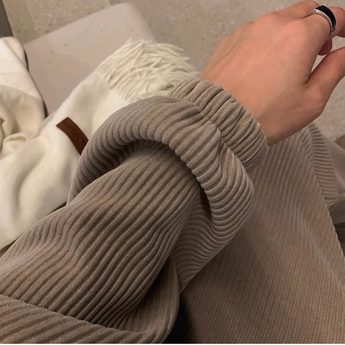 Casual Hoodie Knit Setup