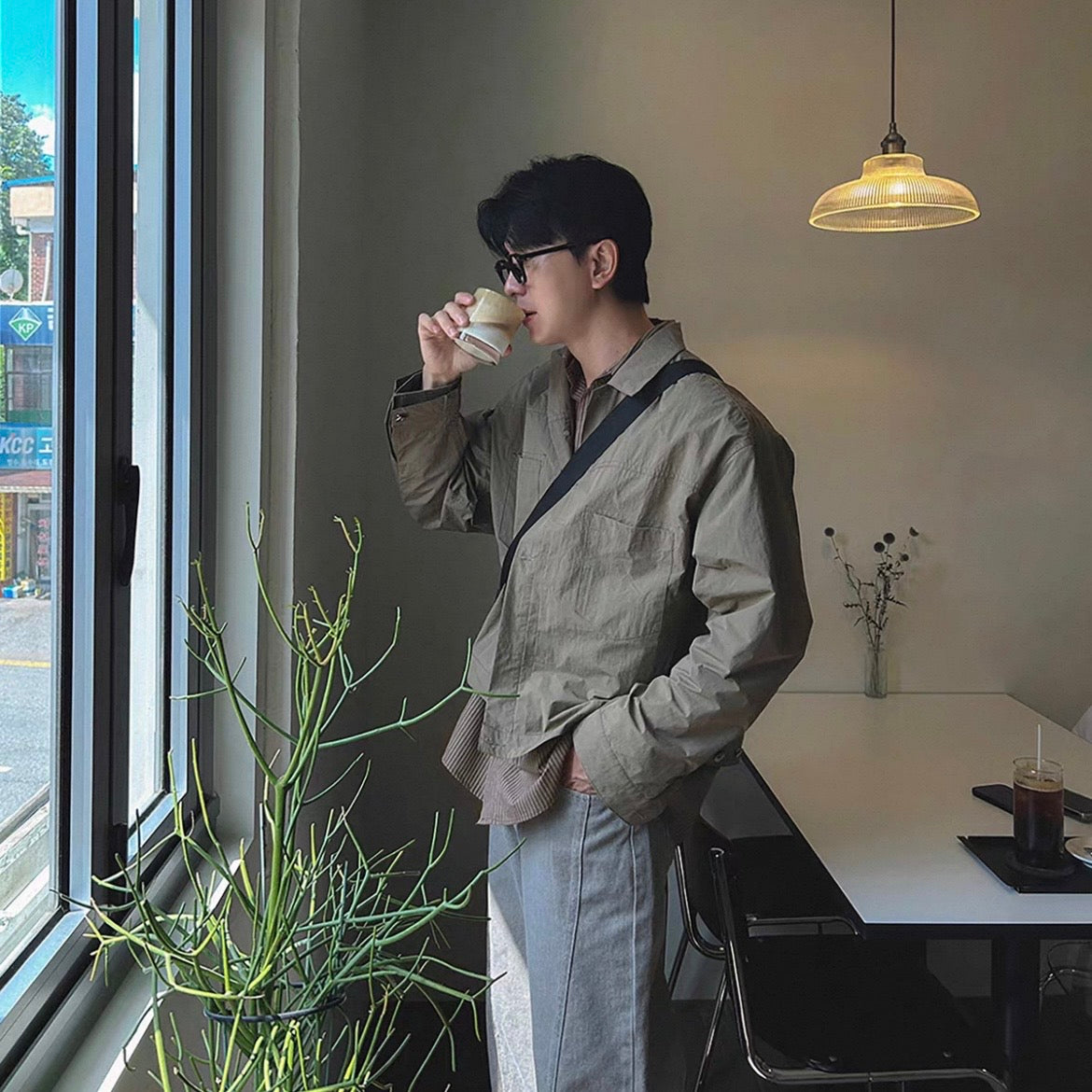 Retro Striped Casual Shirt