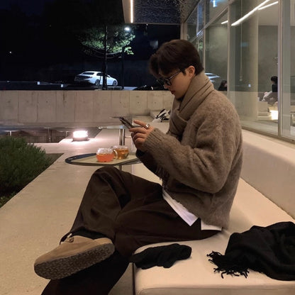 Cozy Knit Pullover Sweater