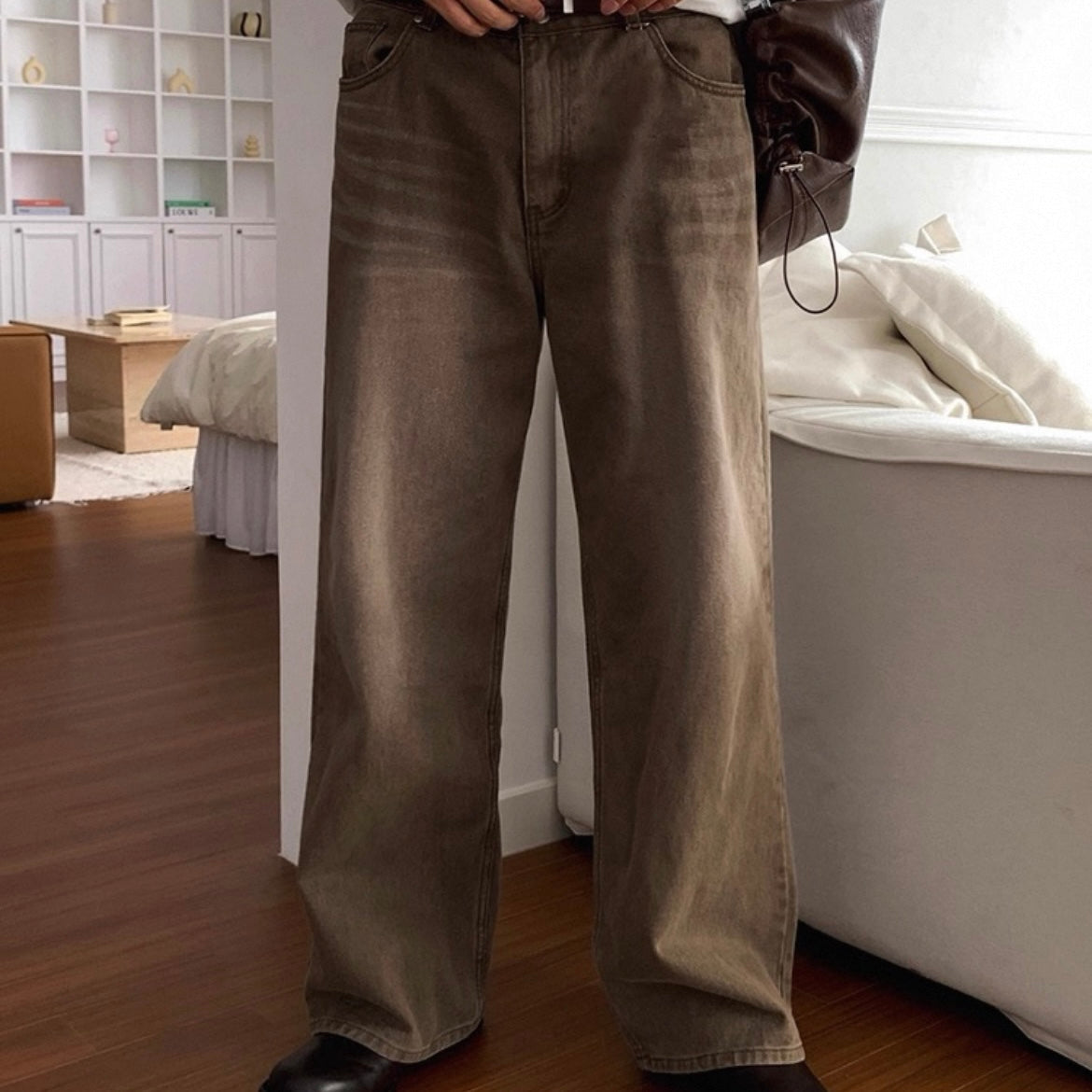 Vintage Loose Straight Jeans