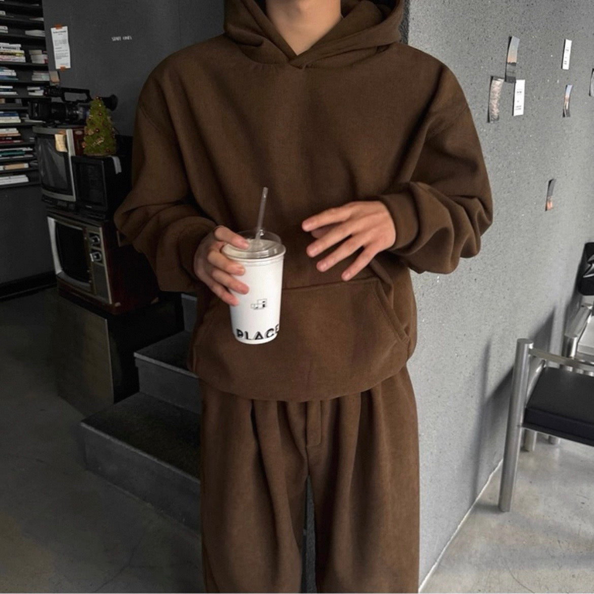 Retro Hooded Sweat Setup