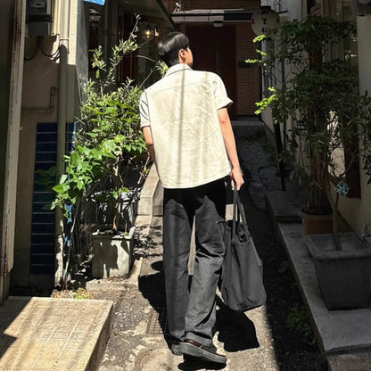 Casual Summer Short-Sleeve Shirt