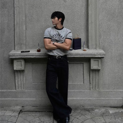 Retro Color Block T-Shirt