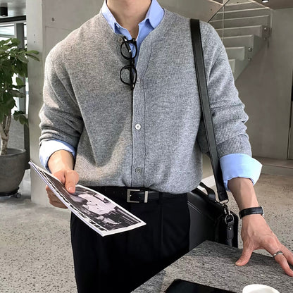 Korean Trend Casual Cardigan