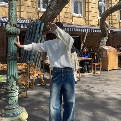 Korean Loose Knit Pullover