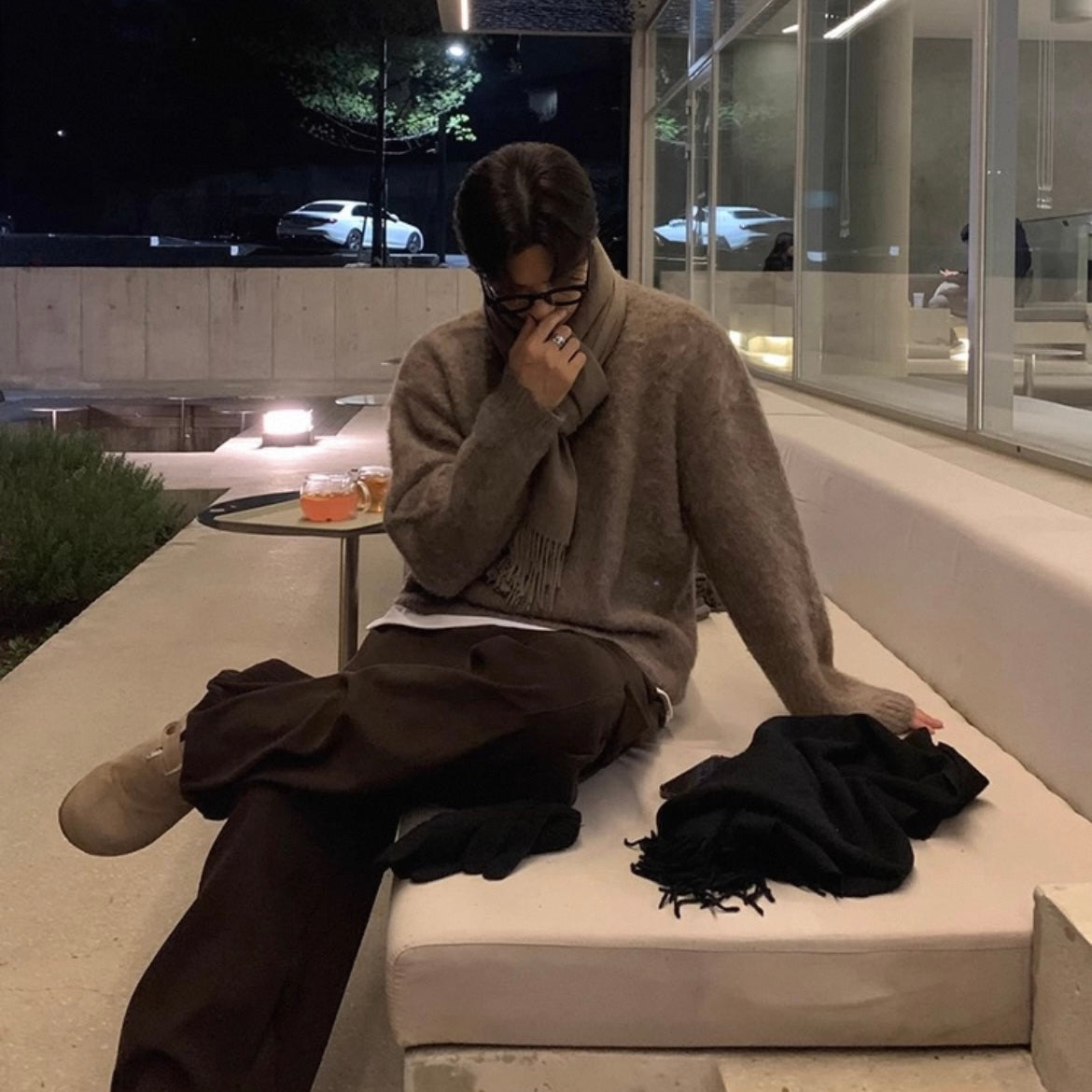 Cozy Knit Pullover Sweater