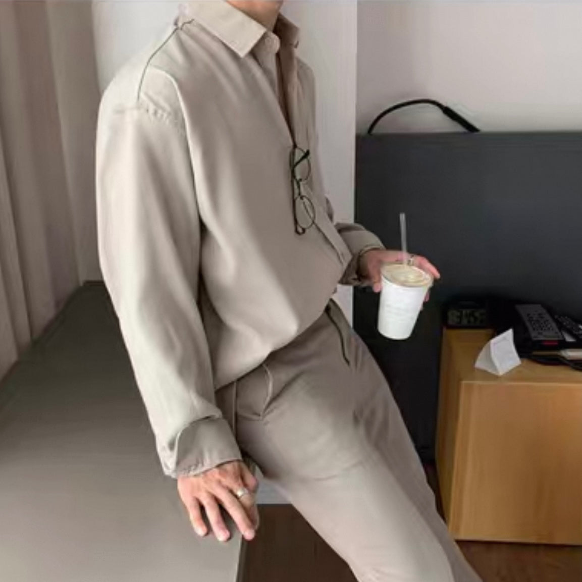 Men's Korean Casual Non-Iron Shirt