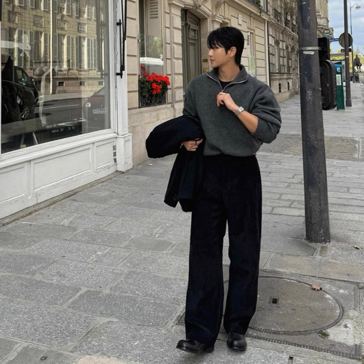 Casual Thick Suit Pants