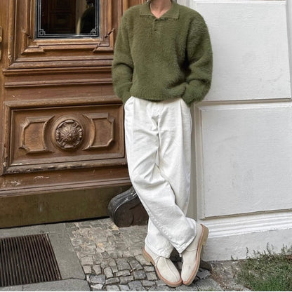 Loose Knit Sweater for Men