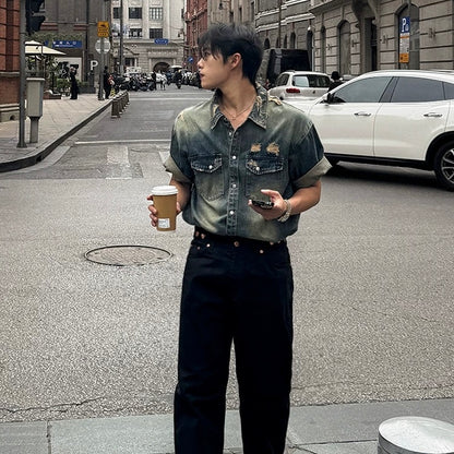 Casual Loose Denim Shirt