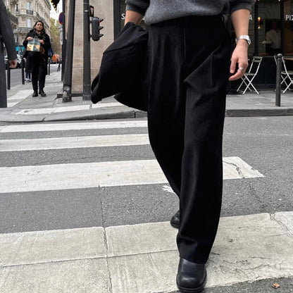 Casual Thick Suit Pants