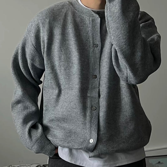 Ribbed Knit Cardigan