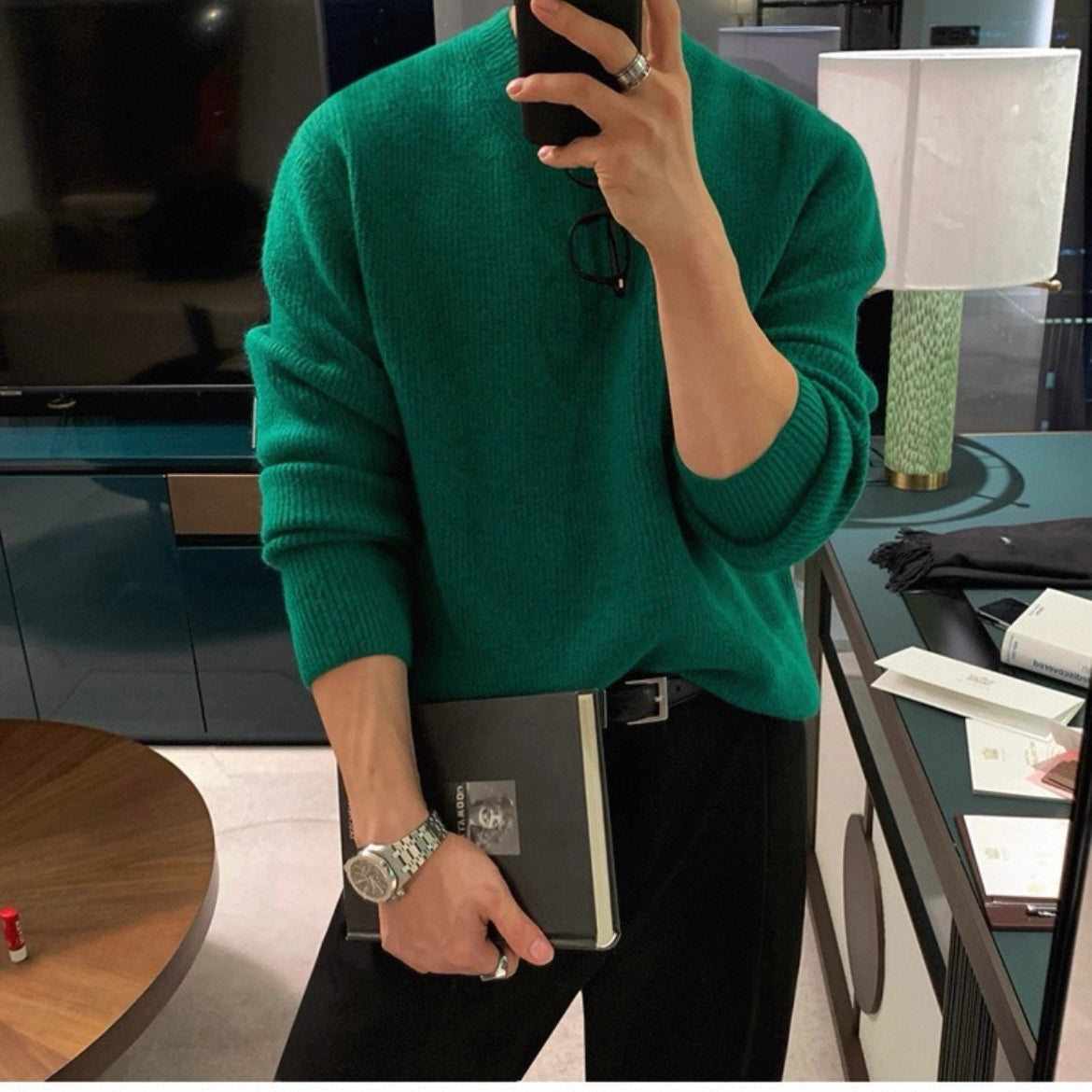 Korean Style Loose Knit Sweater