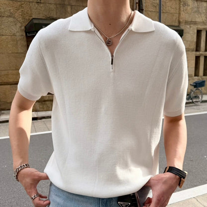 Breezy Knit Short-Sleeve Shirt