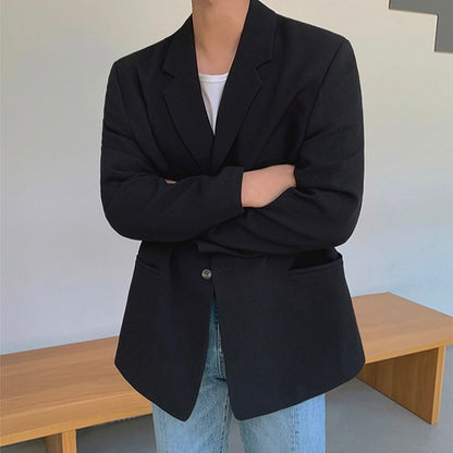 Korean Casual Tailored Jacket