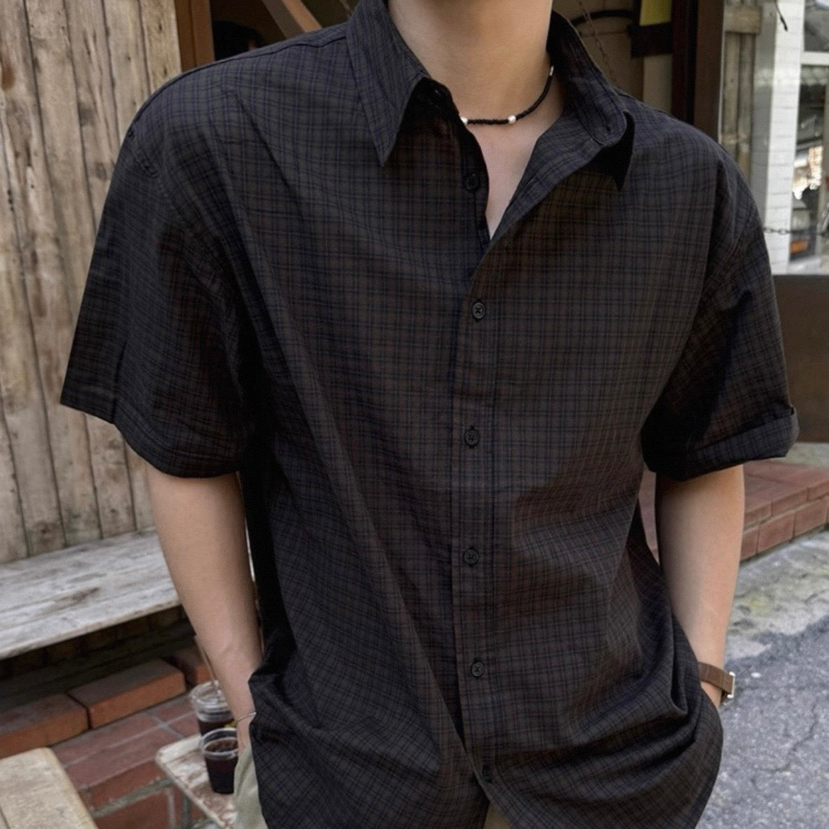Korean Style Short-Sleeve Shirt