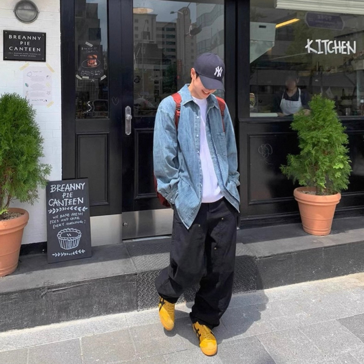 Retro Loose Fit Work Pants