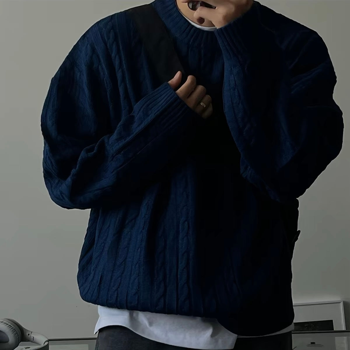 Vintage Cable Knit Sweater
