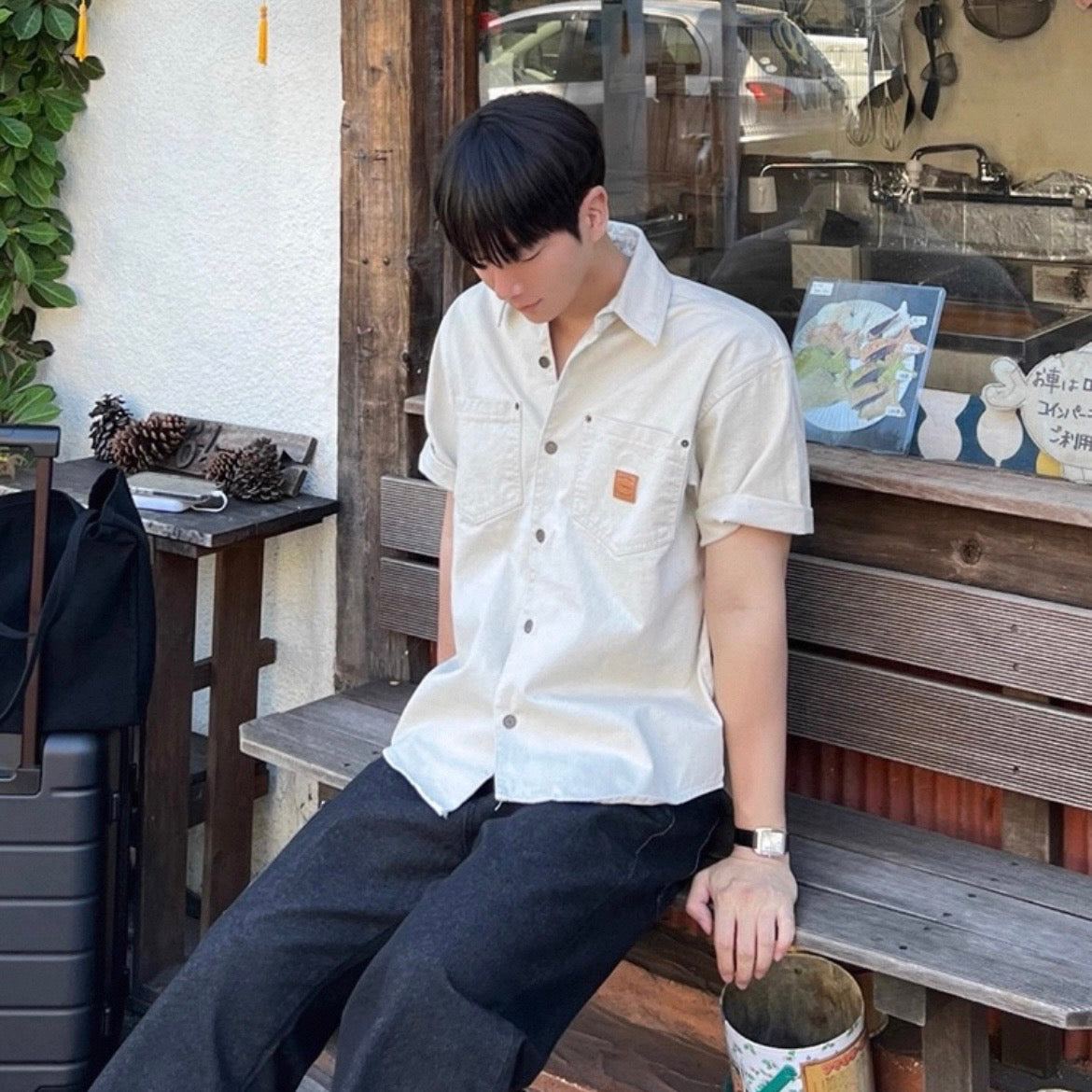 Casual Summer Short-Sleeve Shirt