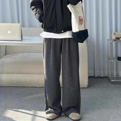 Winter Wide-Legged Casual Pants