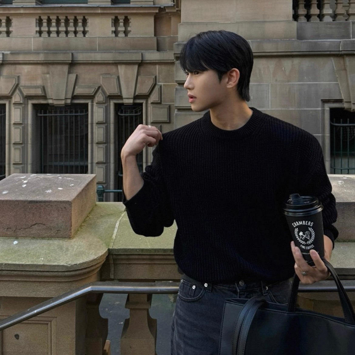 Korean Loose Knit Pullover