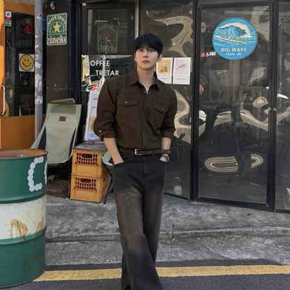 Vintage Utility Pocket Shirt