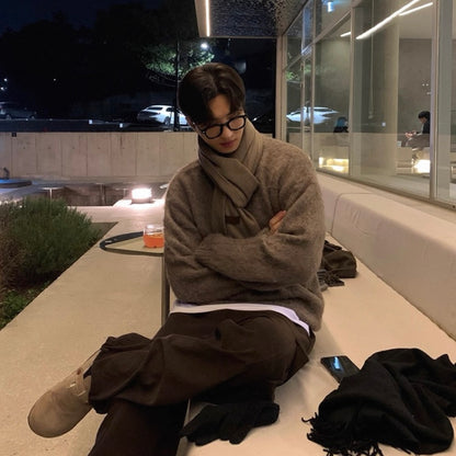 Cozy Knit Pullover Sweater