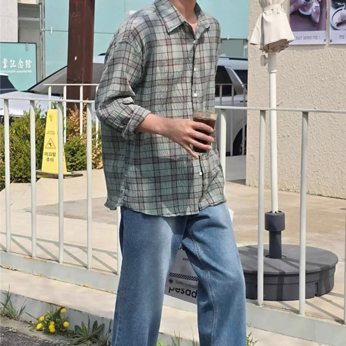 Classic Check Loose Shirt