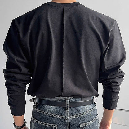 Minimal Line Long Sleeve T-Shirt