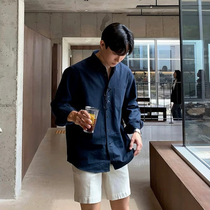 Summer Linen Casual Shirt
