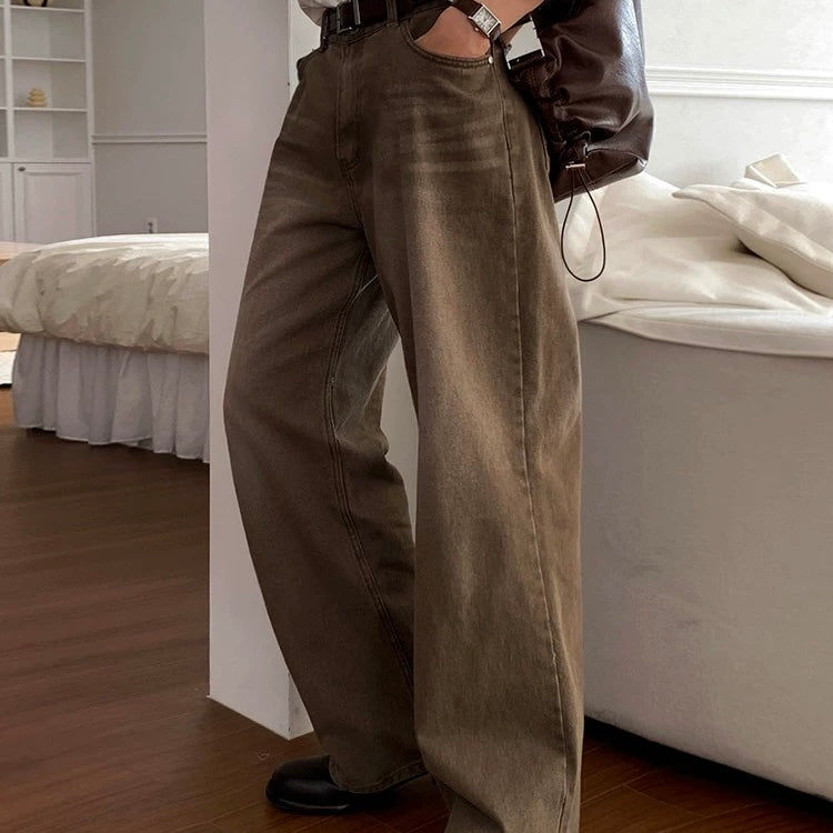 Vintage Loose Straight Jeans