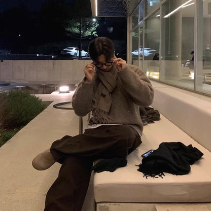 Cozy Knit Pullover Sweater