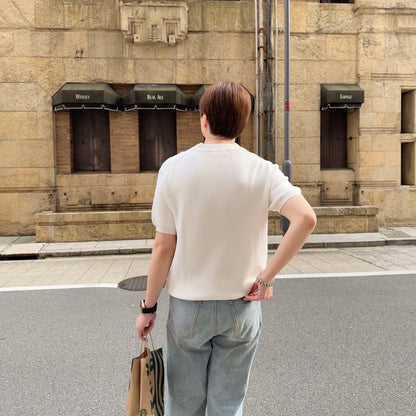 Breezy Knit Short-Sleeve Shirt