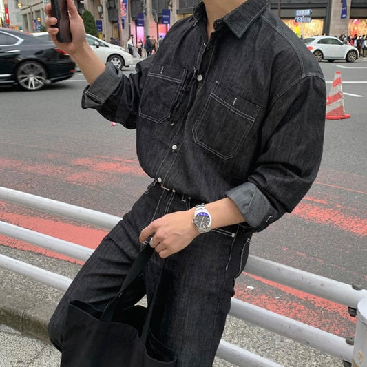 Denim Trendy Loose Shirt