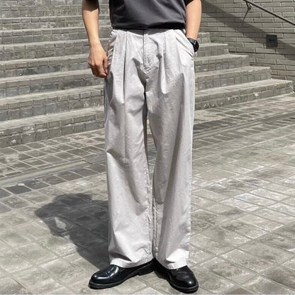Korean Wide-Leg Sports Pants