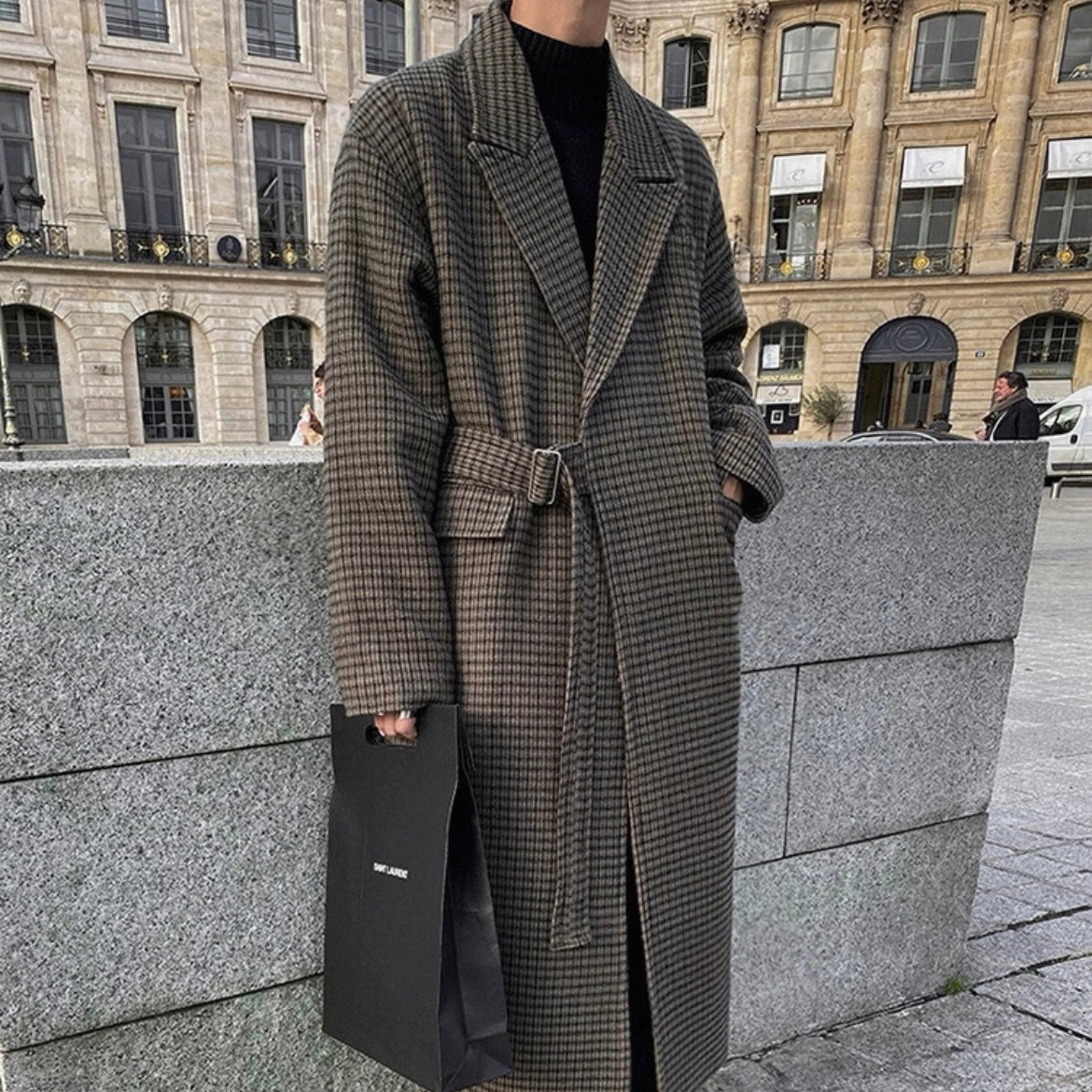 Korean Tweed Windbreaker Jacket