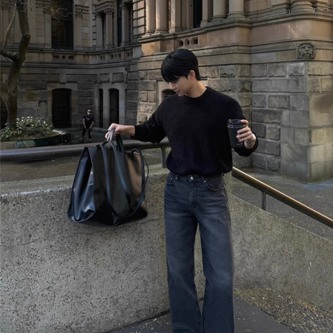 Korean Loose Knit Pullover