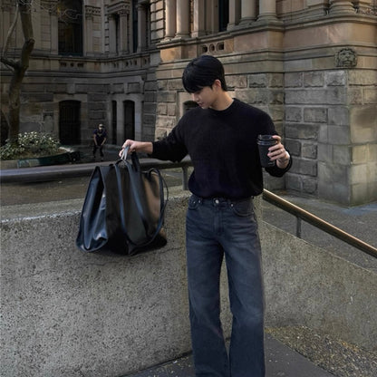 Korean Loose Knit Pullover