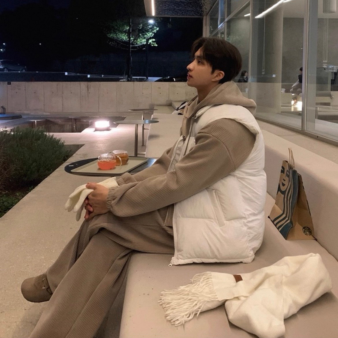 Casual Hoodie Knit Setup