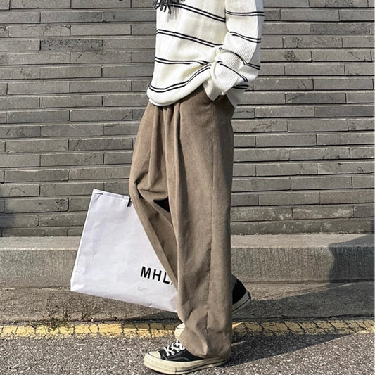 Casual Wide-Leg Pants