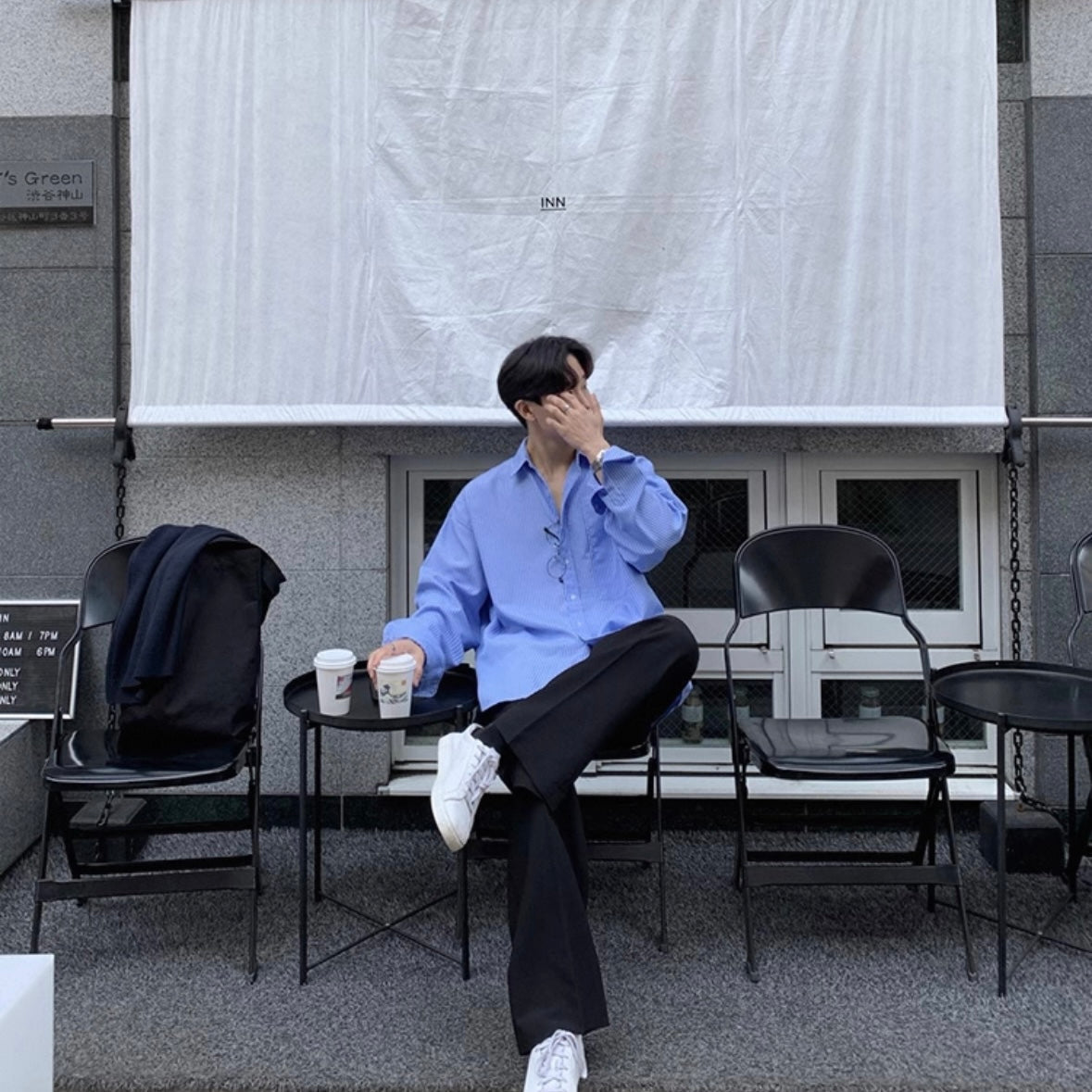 Korean Trend Striped Shirts
